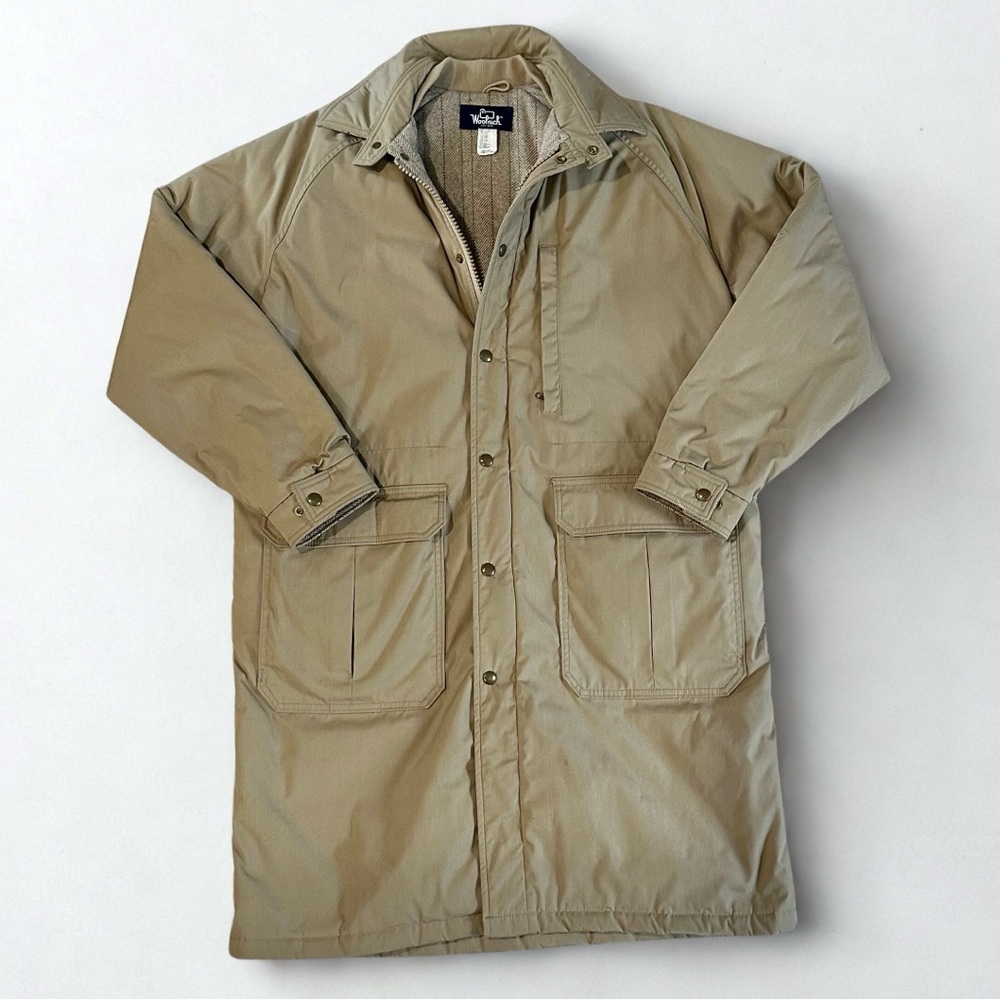 Vintage Woolrich Coat Wool Lined Insulated Men’s Large Utility Chore Jacket Men